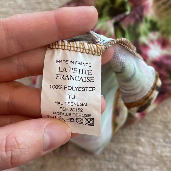 XS La Petite Francaise Zebra Print Tshirt - Picture 5 of 5